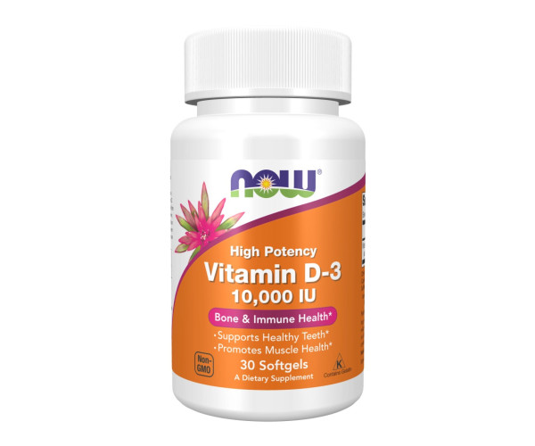 VIT D-3 10,000 IU - 30 sgels