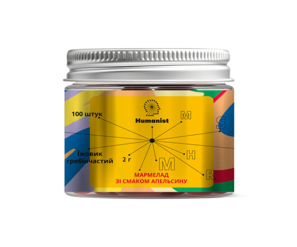 Lion’s Mane - 100 gummies Orange