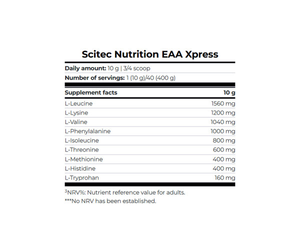 BCAA Xpress - 280g Apple