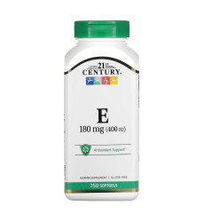 E 180 mg (400IU) - 250 softgels