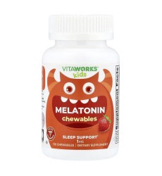 VitaWorks Kids Melatonin 1 mg - 120 chewables