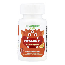 VitaWorks Kids Vitamin D - 120 chewables