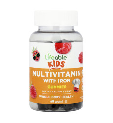 Multivitamin with Iron Kids - 60 gummies