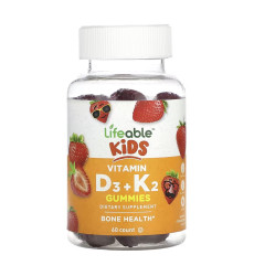 Vitamin D3 + K2 Kids - 60 gummies