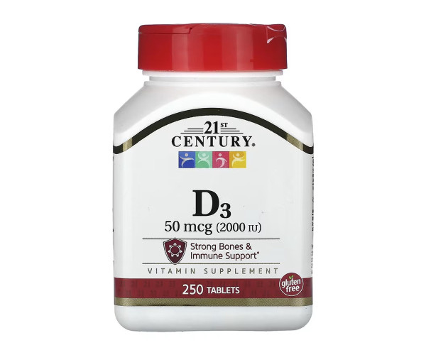 D3 50 mcg (2000 IU) - 250 tabs