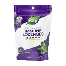 Sambucus Organic Lozenges Mint - 24 cnt