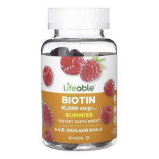 Biotin 10,000 mcg - 60 gummies