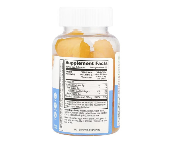 Vitamin C Kids Sugar Free - 60 gummies