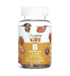 B Complex + Vitamin C Kids - 60 gummies
