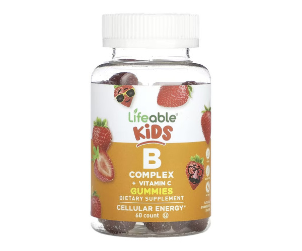 B Complex + Vitamin C Kids - 60 gummies