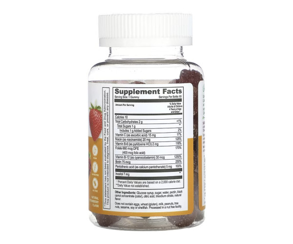 B Complex + Vitamin C Kids - 60 gummies