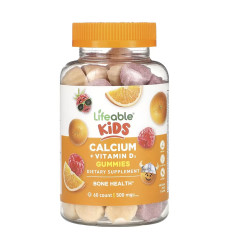 Calcium + Vitamin D Kids - 60 gummies