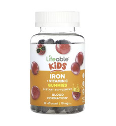 Iron + Vitamin C Kids - 60 gummies