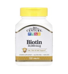 Biotin 10,000 mcg - 120 tabs