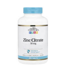 Zinc Citrate 50 mg - 360 tabs