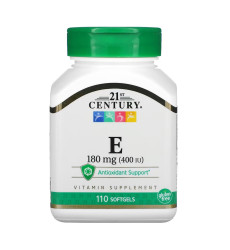 E 180 mg (400IU) - 110 softgels