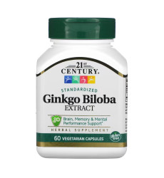 Ginkgo Biloba Extract - 60 vcaps