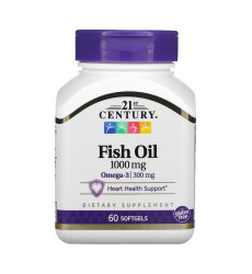Fish Oil 1000 mg - 60 softgels
