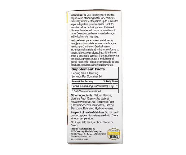 Slimming Tea - 24 bag Honey Lemon