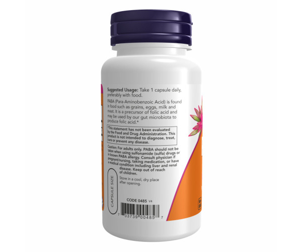 PABA 500mg - 100 caps