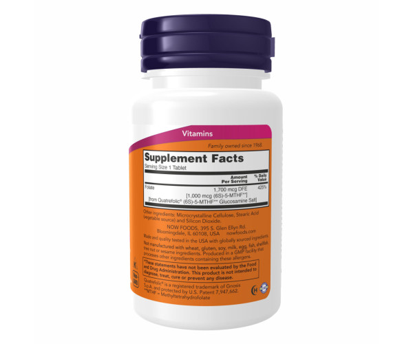 Methyl Folate 1000mcg - 90 tabs