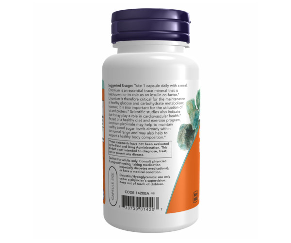 Chromium Picolinate 200mcg - 100caps