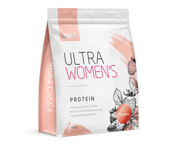 Ultra Women`s Protein - 500g Strawberry (Повреждена упаковка)