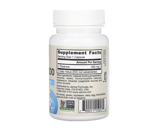 Theanine 200mg - 60 vcaps