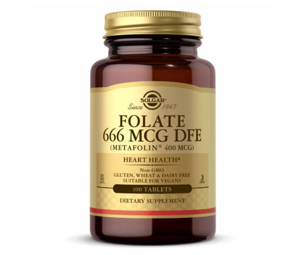 Folate 400 mcg (as Metafolin) - 100 Tabs