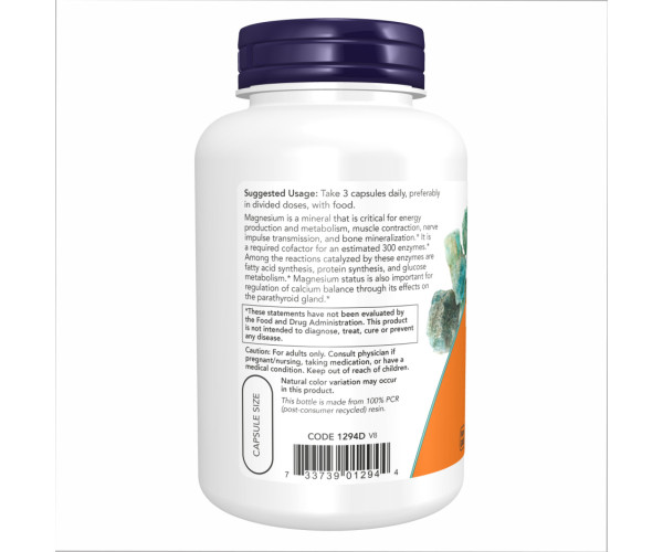 Magnesium Citrate - 120 caps