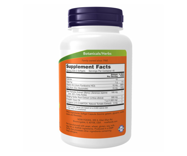 Prostate Support - 180 sgels