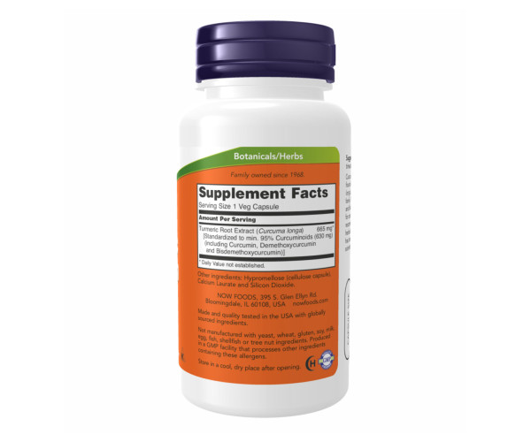 Turmeric Curcumin Extract - 120 vcaps