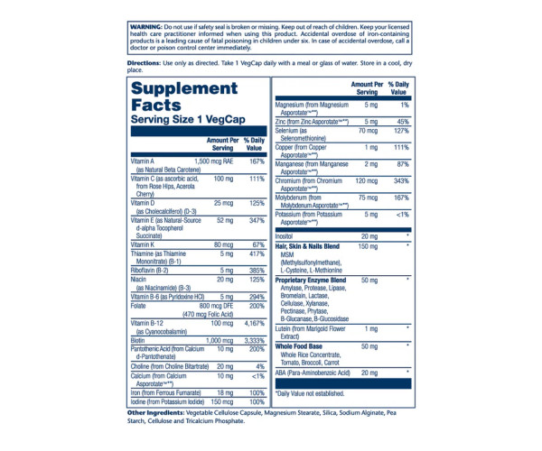 Once Daily Woman Multi-Vitamin - 90 vcaps