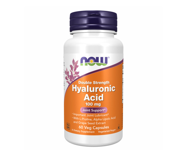 Hyaluronic Acid 100mg 2X Plus - 60 vcaps