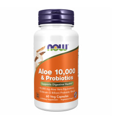 Aloe Vera 10000 & Probiotics - 60 vcaps
