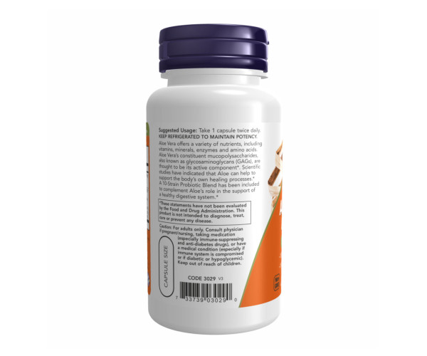 Aloe Vera 10000 & Probiotics - 60 vcaps
