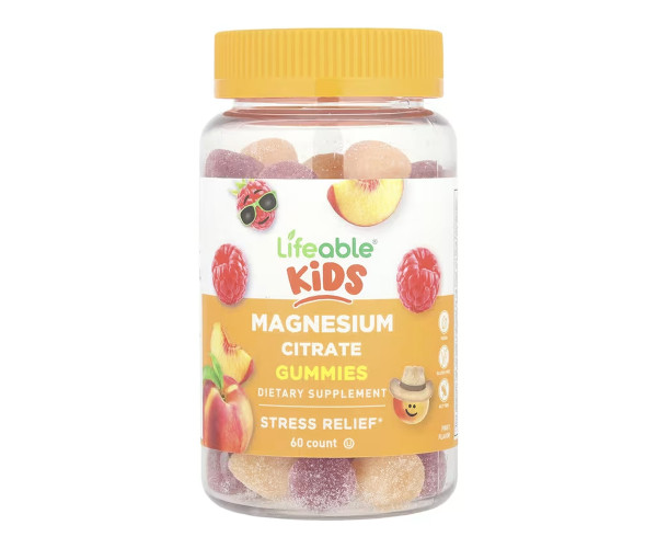 Magnesium Citrate Kids - 60 gummies (Повреждена этикетка)