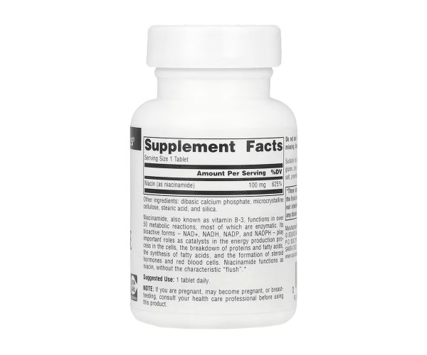 Niacinamide B-3 100 mg - 100 tabs