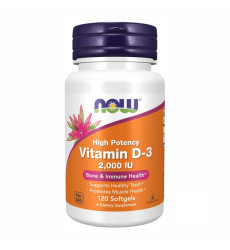 VIT D-3 2000 IU - 120 sgels (jar damaged)