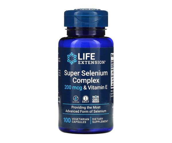 Super Selenium Complex 200 mcg - 100 vcaps (До 06.26)