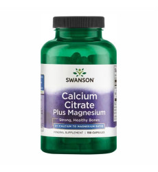 Calcium Citrate Plus Magnesium - 150caps (Пошкоджена банка)