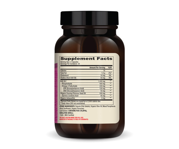 Krill Oil for Women - 90 caps