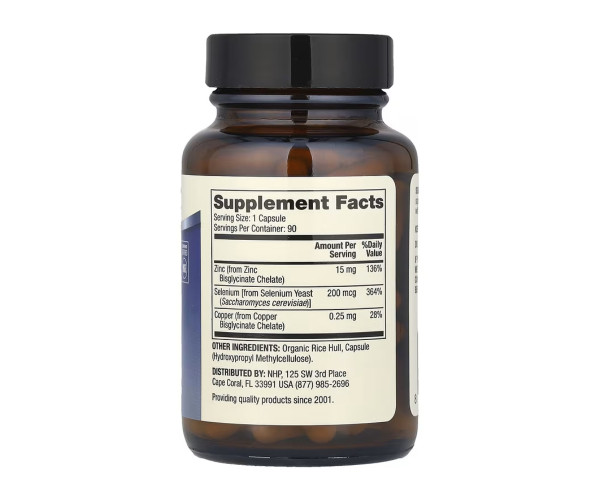 Zinc plus Selenium - 90 caps