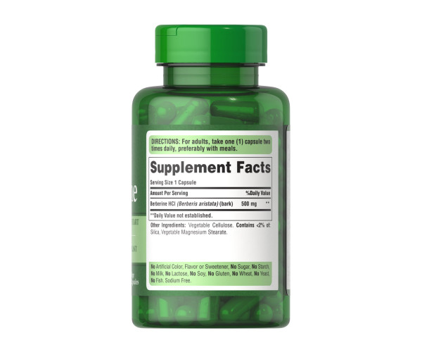 Berberine 500mg - 60 caps