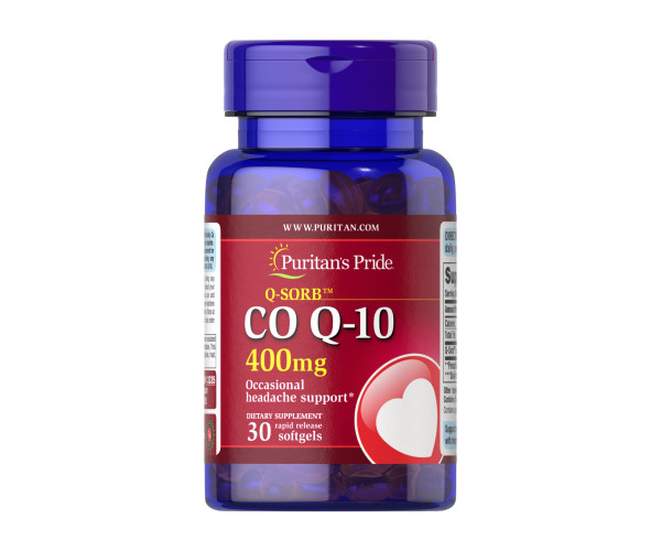 Q-SORB™ Co Q-10 400mg - 30 softgels