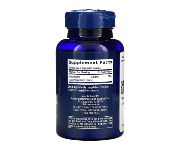 Magnesium (Citrate) 100 mg - 100 vcaps