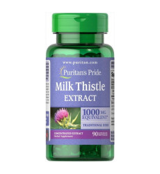 Milk Thistle 4:1 Extract 1000mg - 90softgels