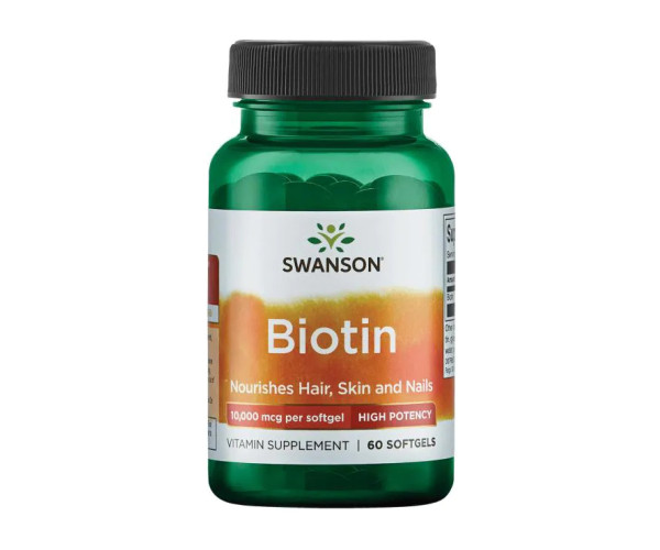 Biotin High Potency 10,000 mcg - 60sgels