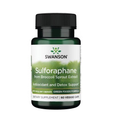 Sulforaphane from Broccoli Sprout Extract 400 mcg - 60veg caps