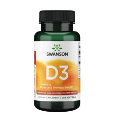 Vitamin D3 Highest Potency 5,000 IU (125 mcg) - 250 sgels